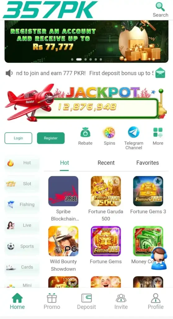 357PK GAME APP