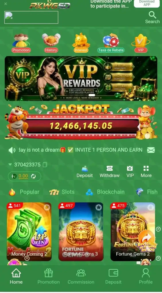 PKWG5D GAME APP
