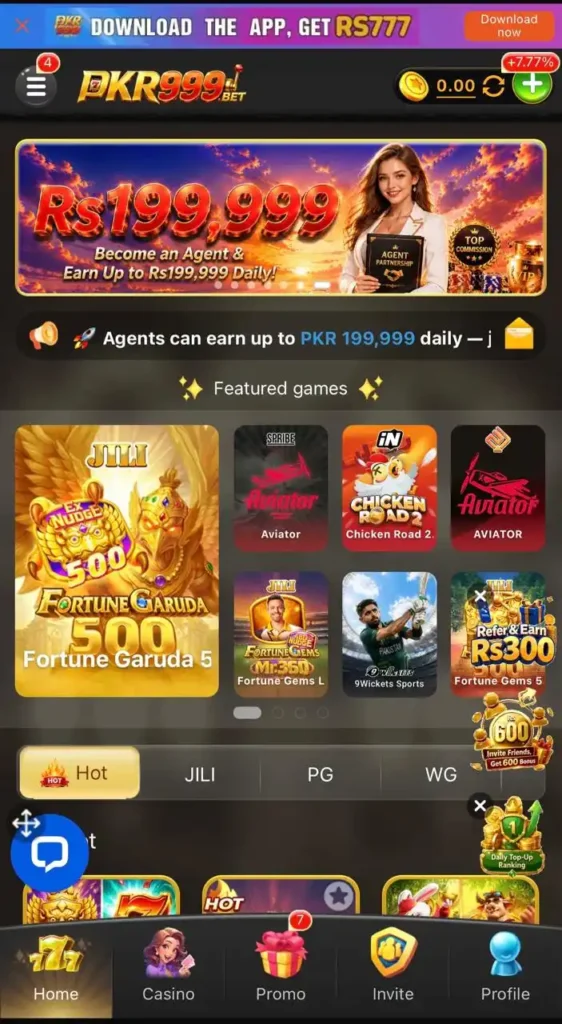 PKR999 GA ME APP