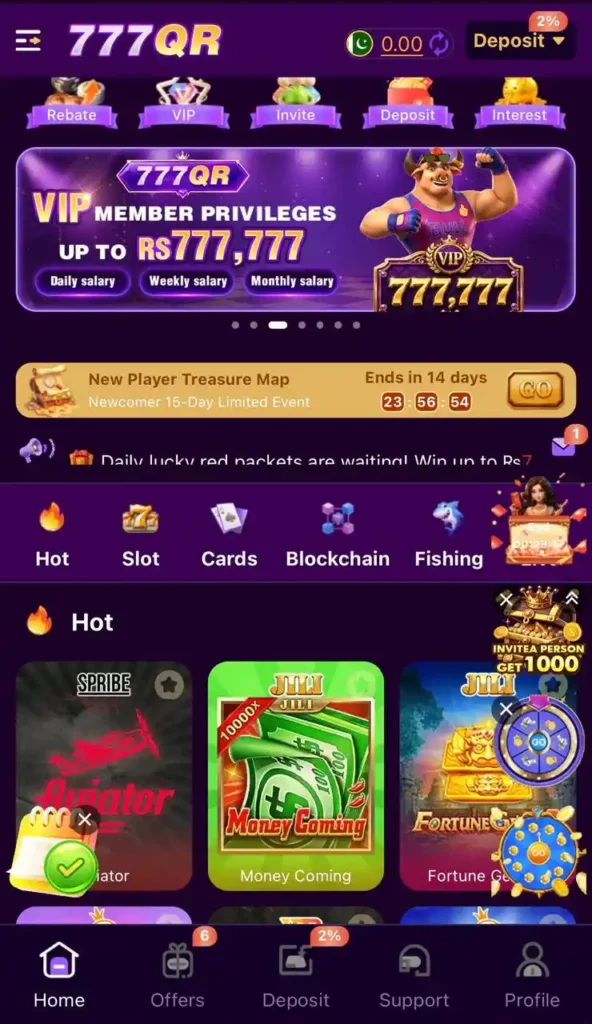 777QR GAAME APP