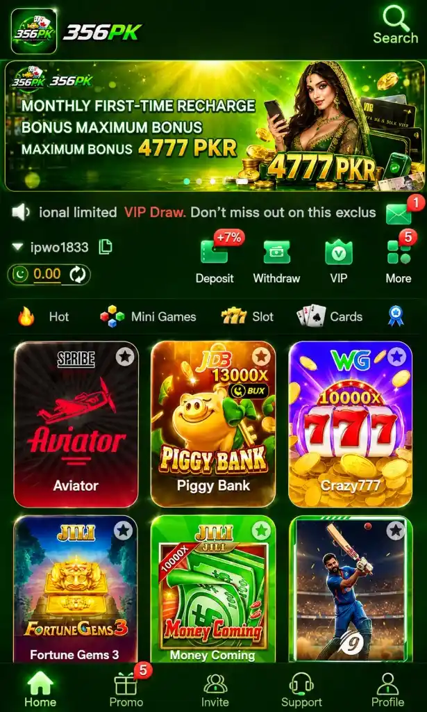 356PK GAME HOME