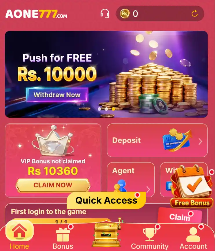 AONE777 GAME APP